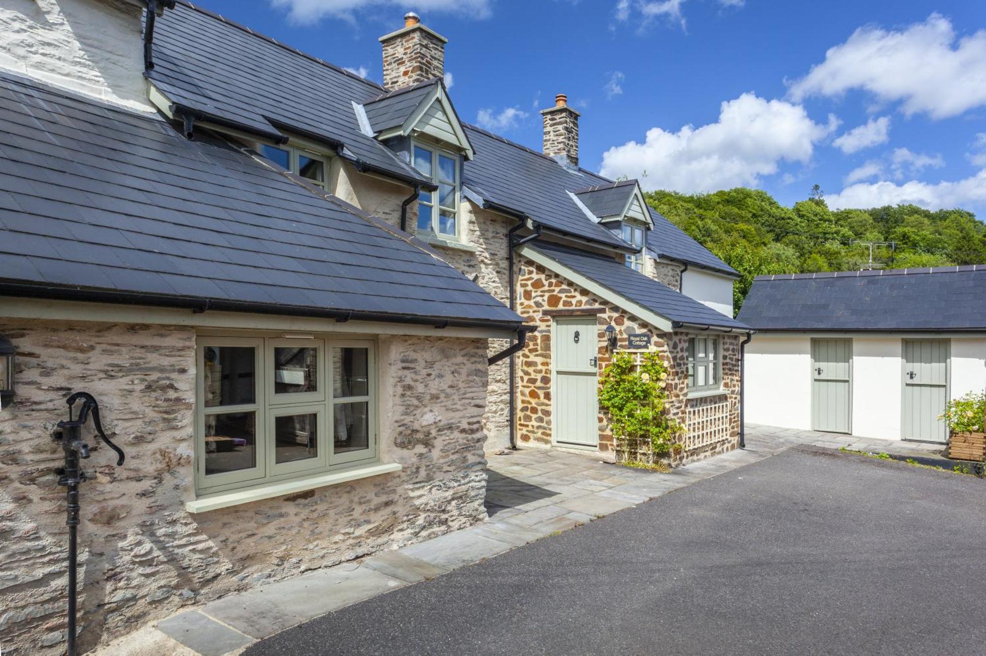 Royal Oak Cottage, Withypool Luaran gambar